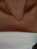 collier pierres femmes