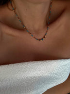 collier pierres naturelles femmes