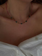 collier pierres naturelles