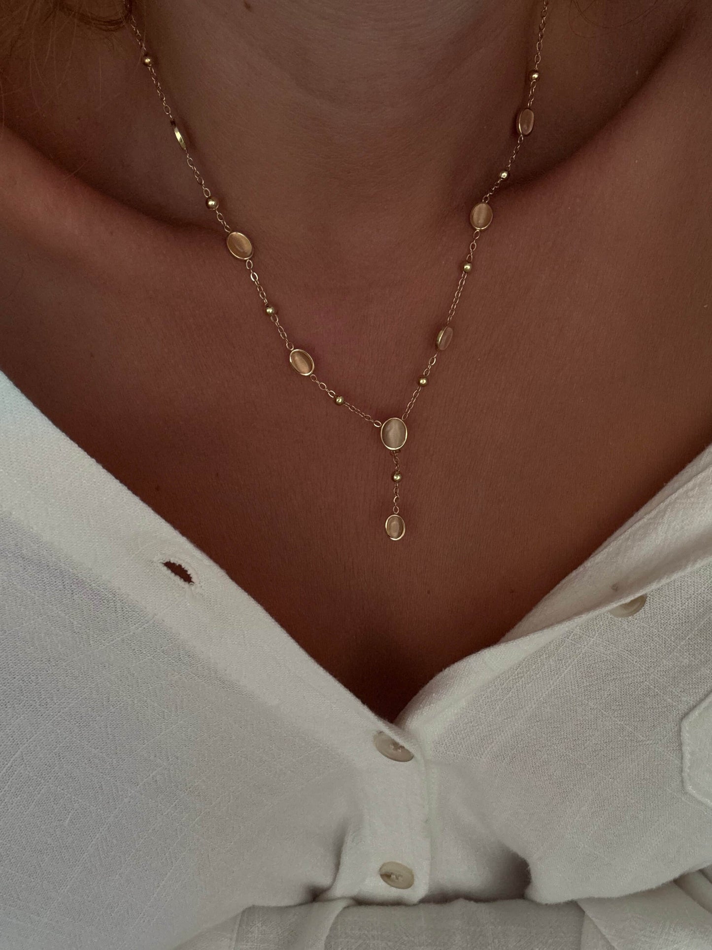 collier en y acier inoxydable