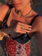 colliers pierres femme