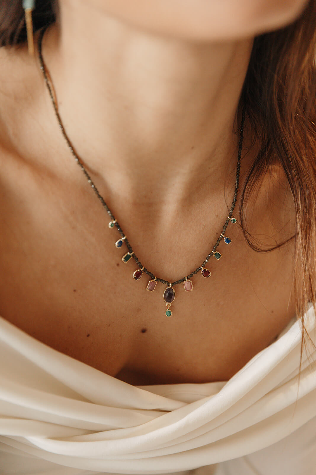 colliers pierres naturelles femmes