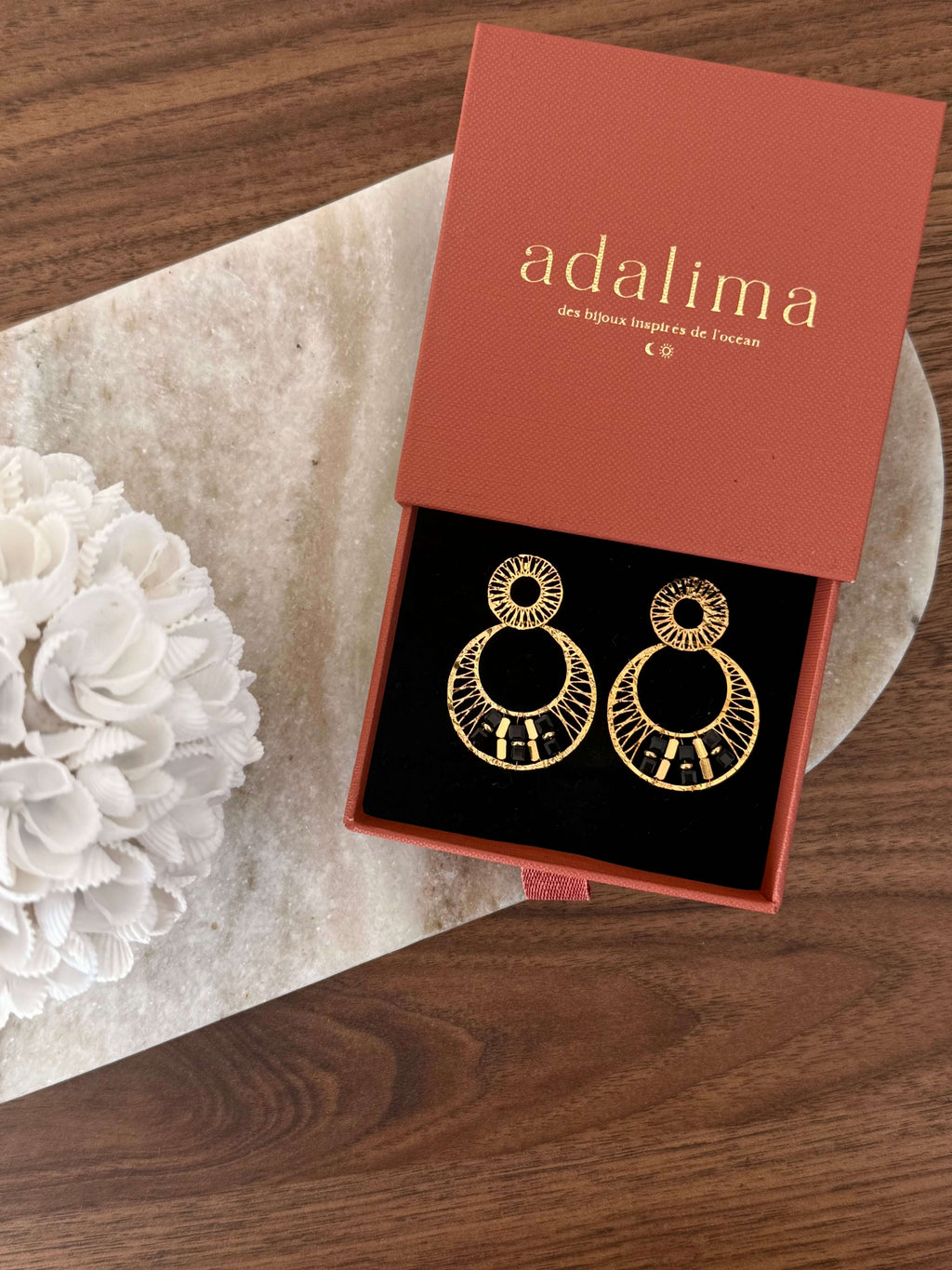 boucles d'oreilles acier inoxydable