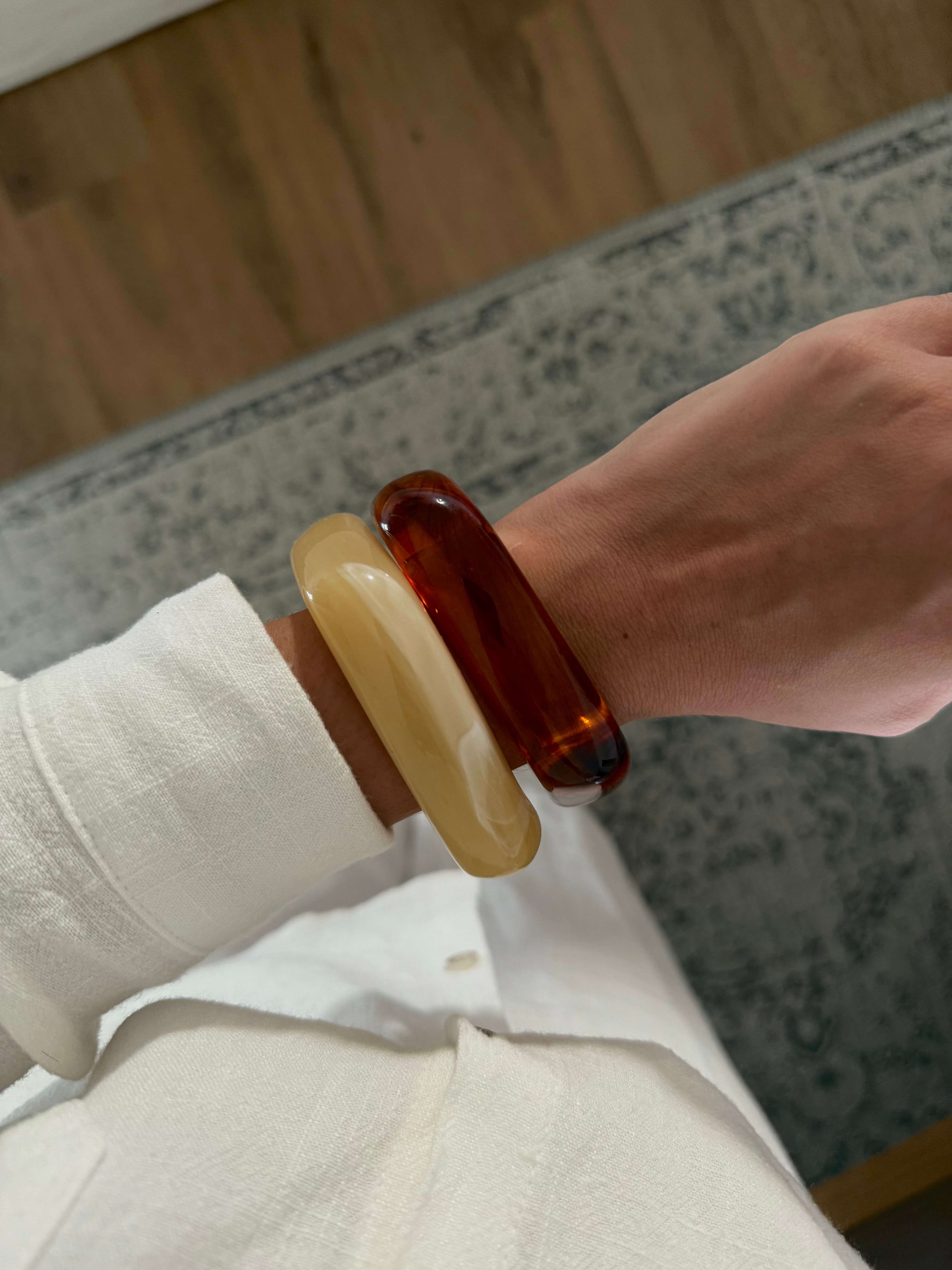 manchette en résine