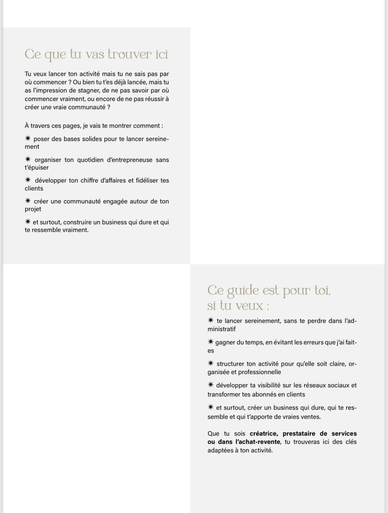 crée son entreprise