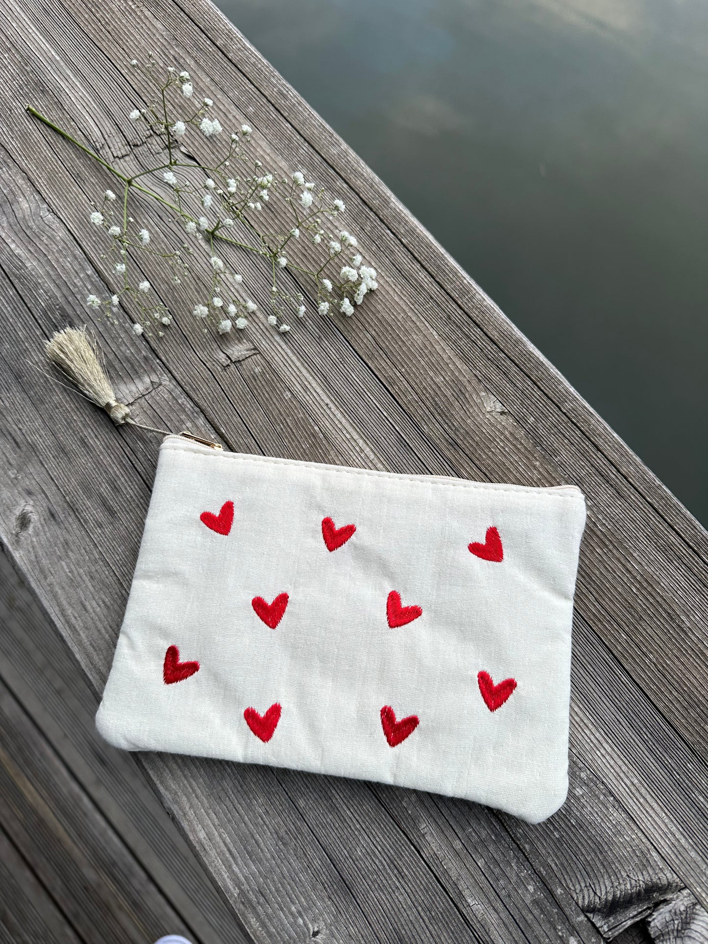 pochette coeur