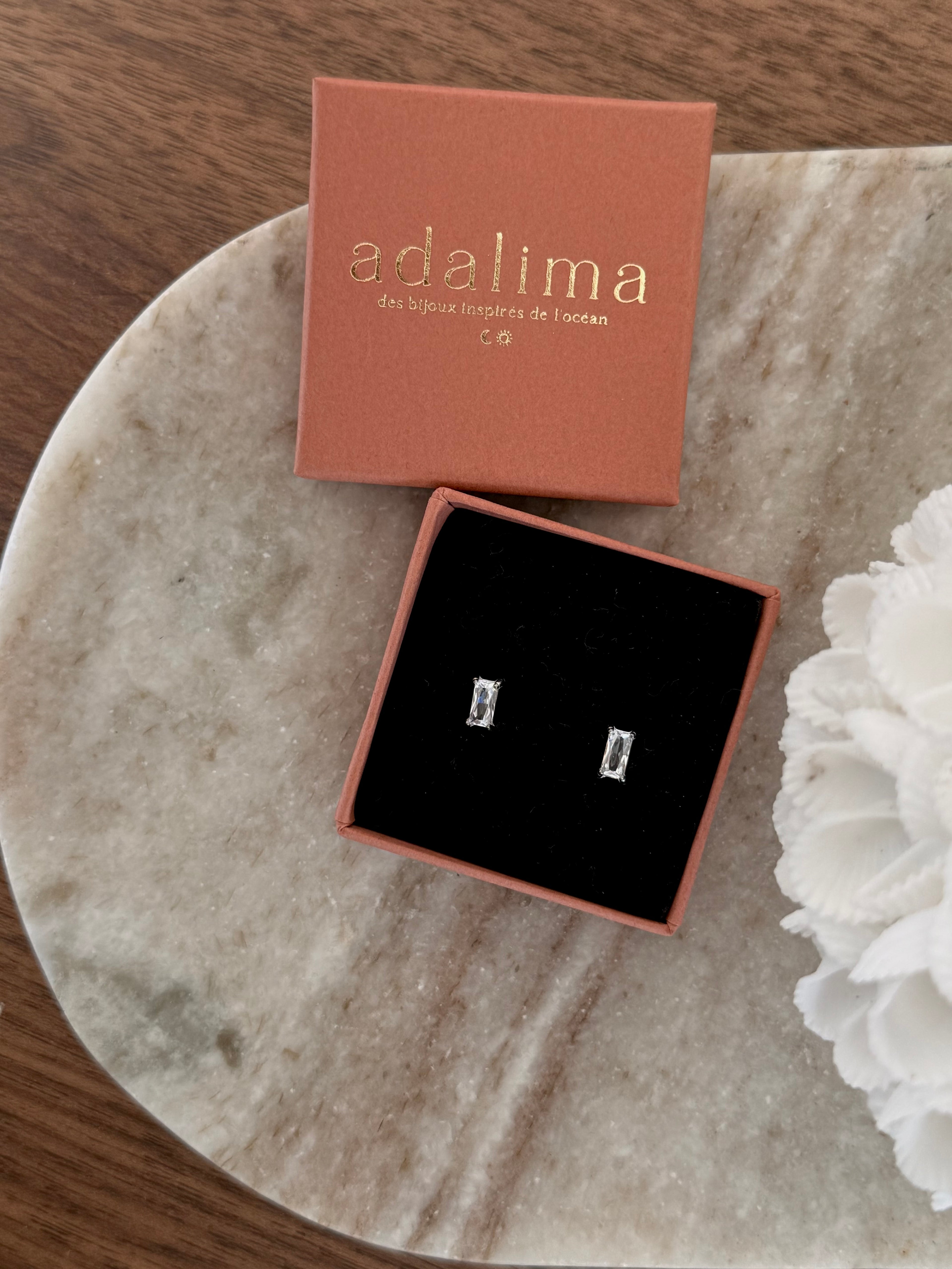 boucles d'oreilles argenté pour femmes
