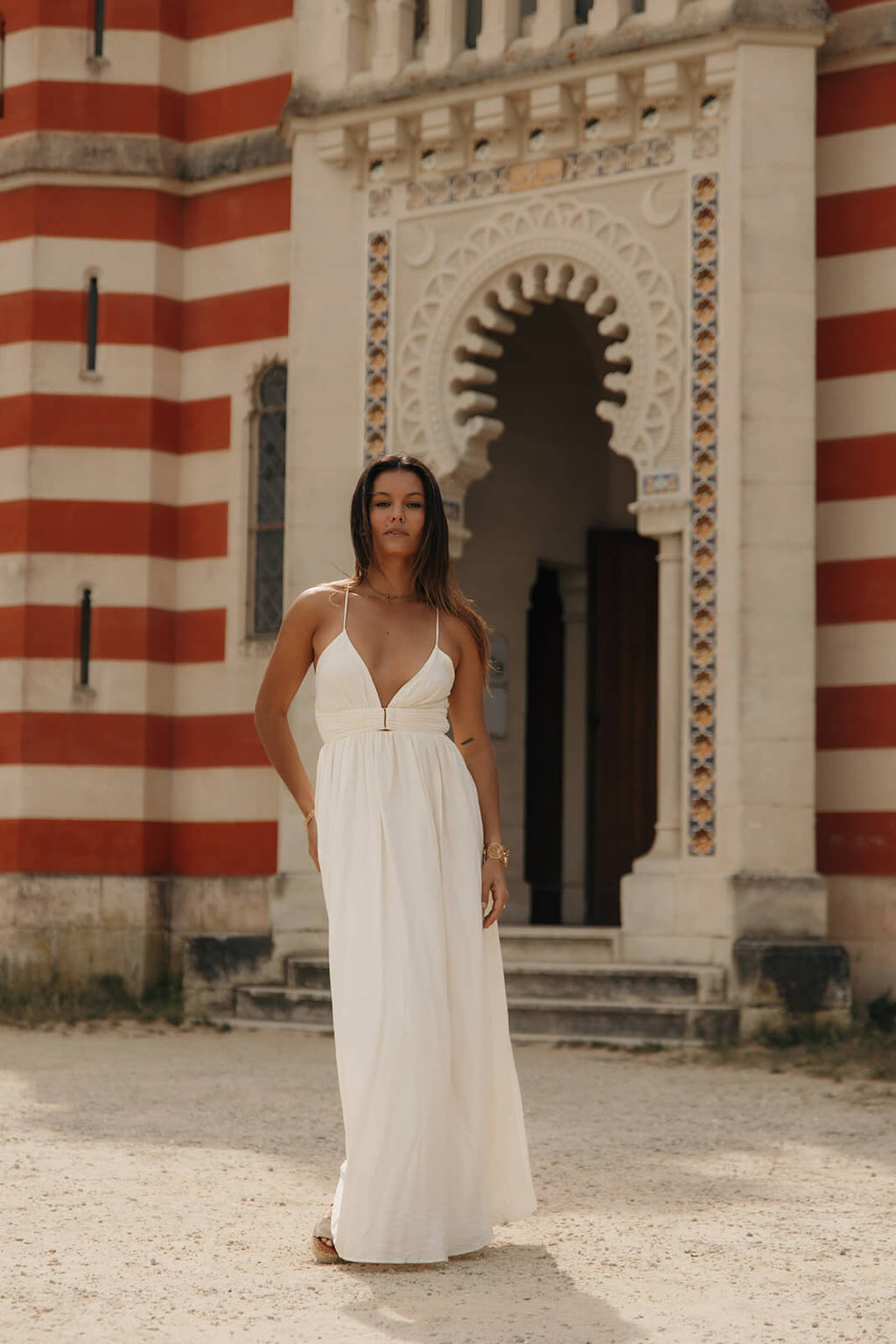 robe blanche inspiration ba&sh 