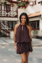 robe courte à pois tendance mode 2026